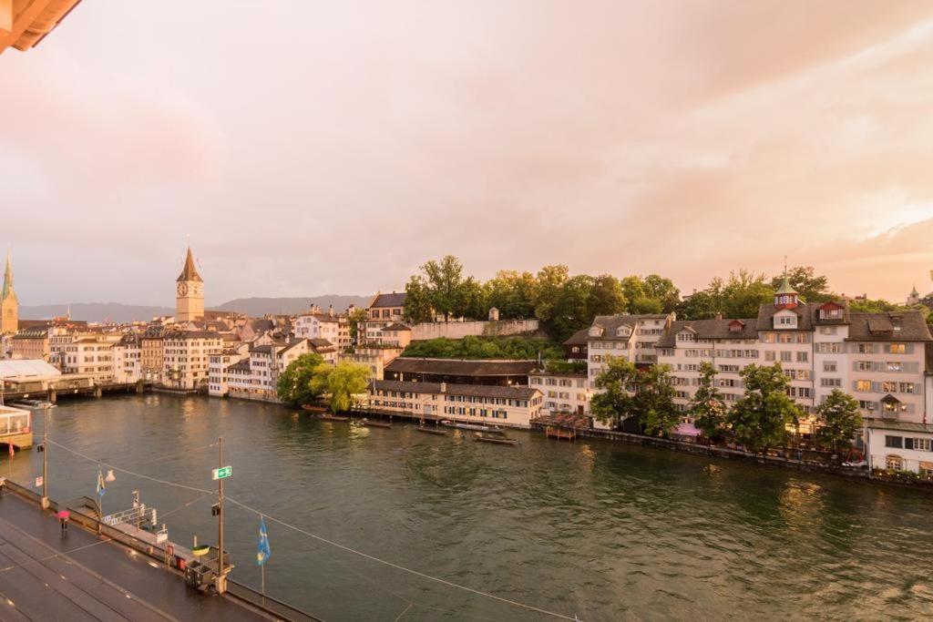 Le Bijou Lq82 Spectacular Limmatview Penthouse Apartment Zurich Bagian luar foto